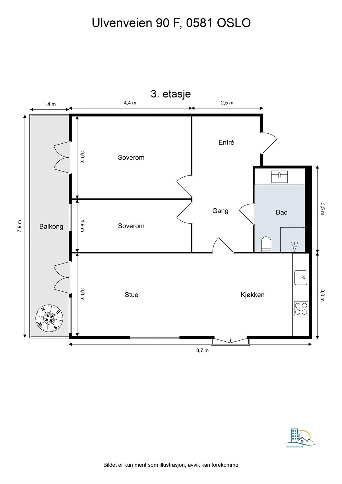 Plantegning. Galleribilde