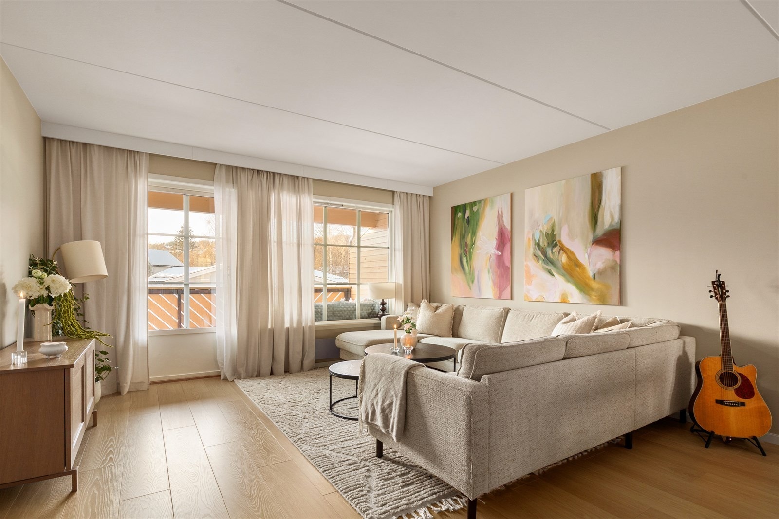 Lys og delikat Galleribilde