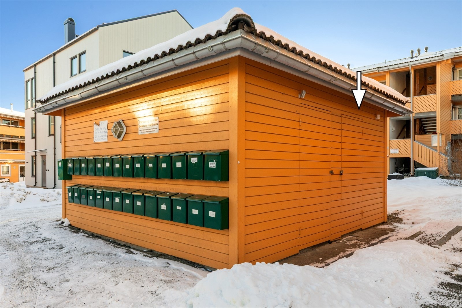 Leiligheten disponerer også en utvendig bod Galleribilde