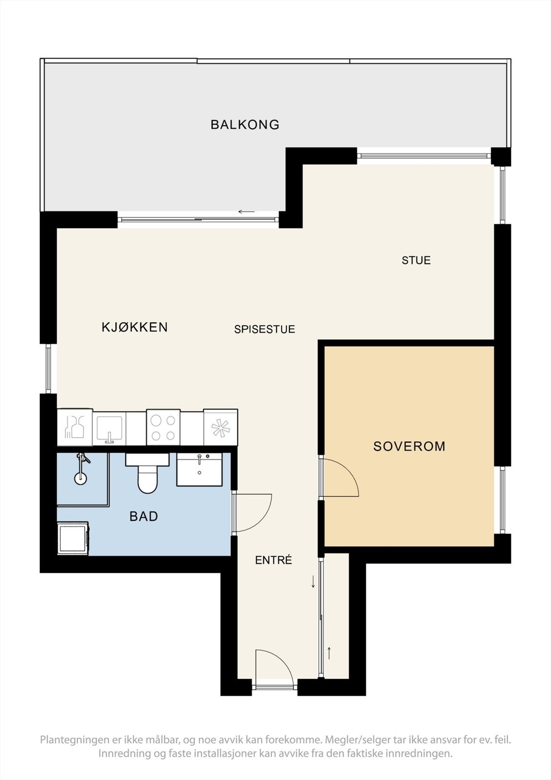 Plantegning. Galleribilde