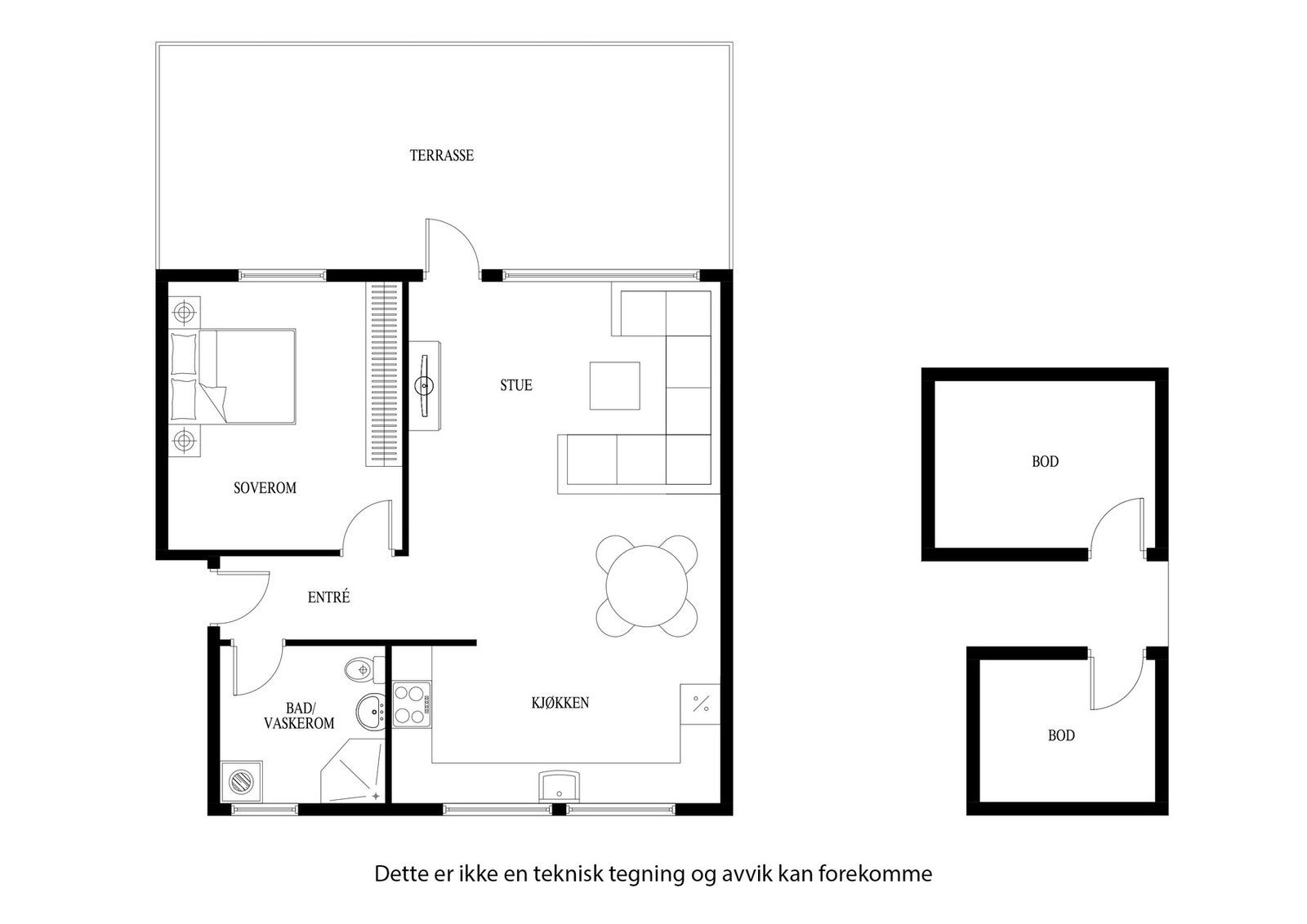Planløsningen Galleribilde
