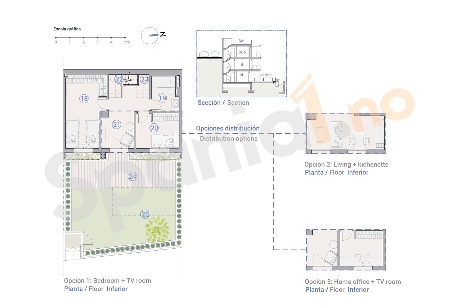 Plantegning tilvalg Galleribilde