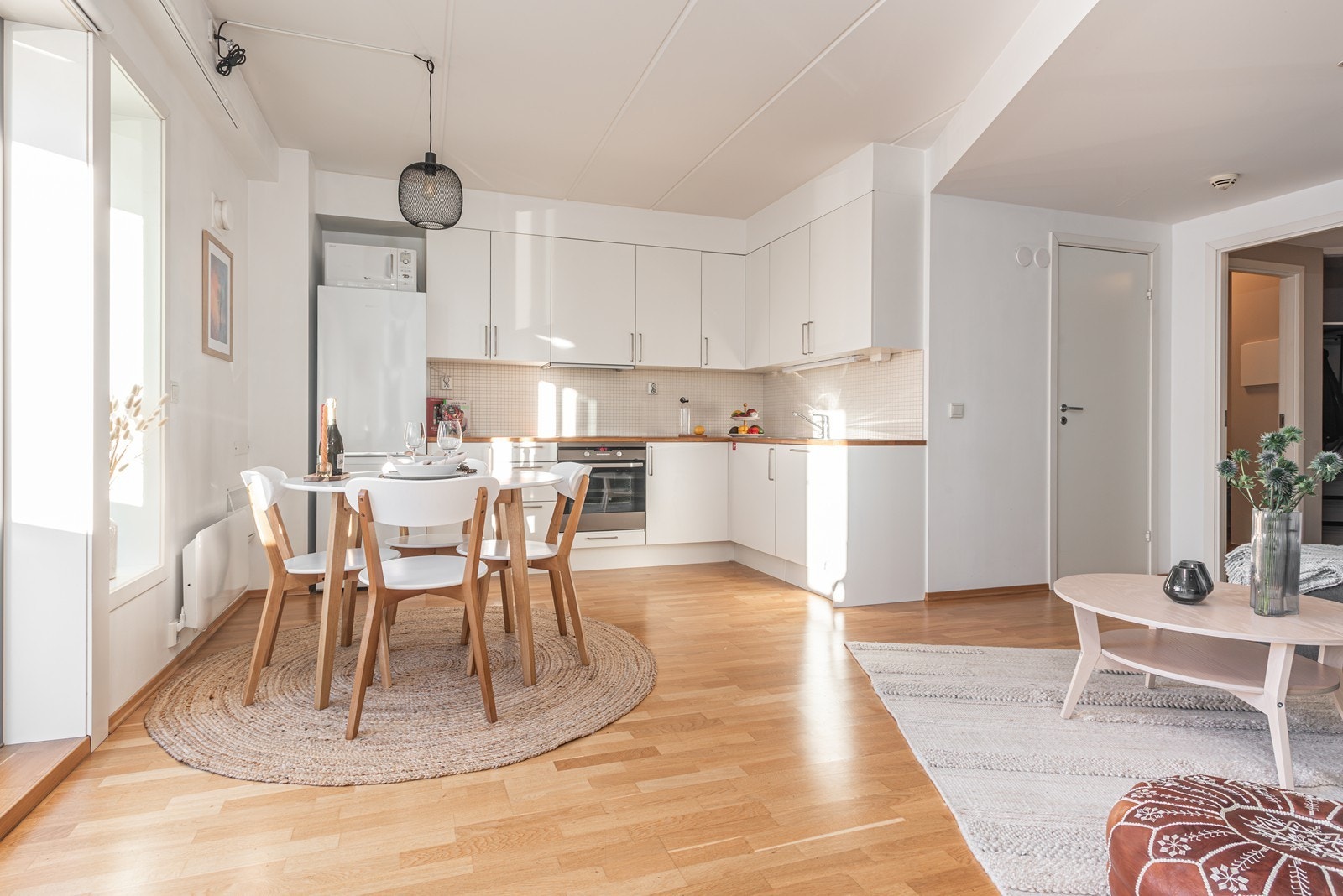 Åpen stue- og kjøkkenløsning Galleribilde