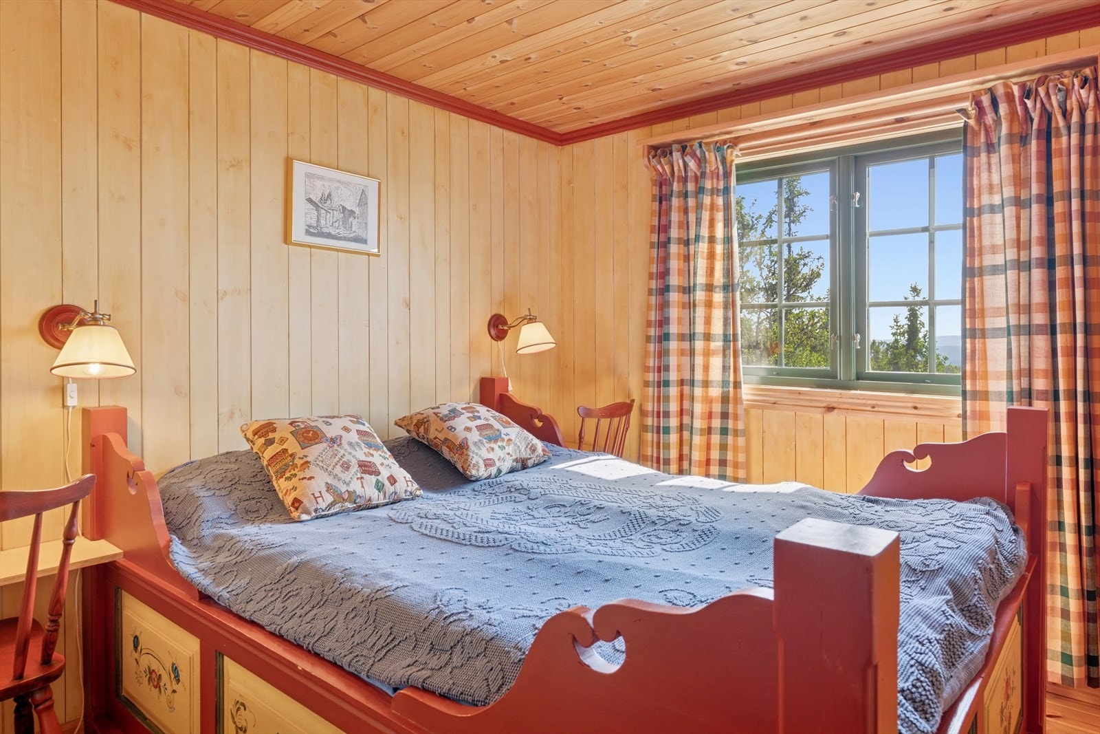 Hytten byr videre på 4 gode soverom. Galleribilde