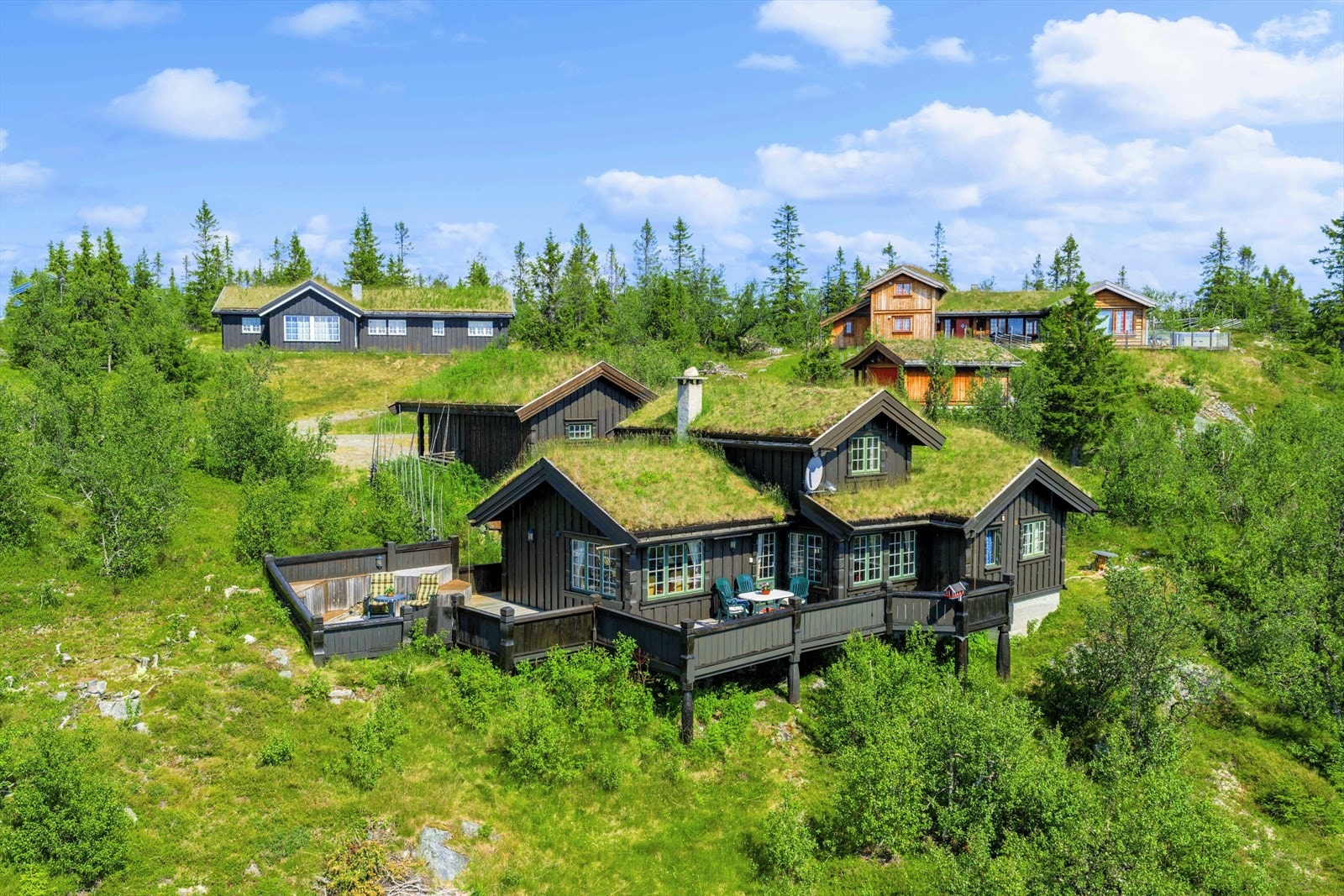 Sommer/dronebilde tatt 17.07.2025 Galleribilde