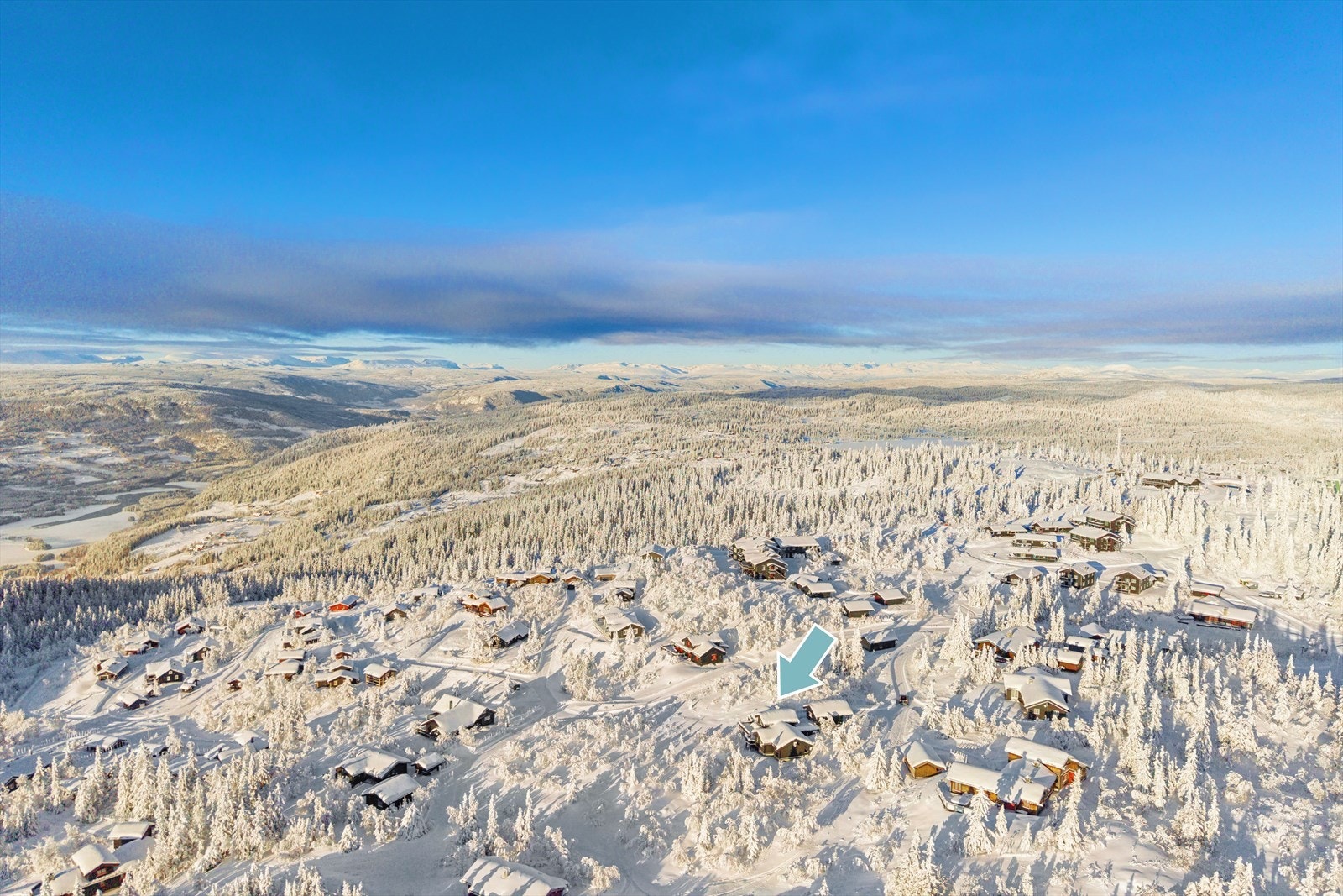 Vinter/dronebilde tatt 26.01.2026 Galleribilde