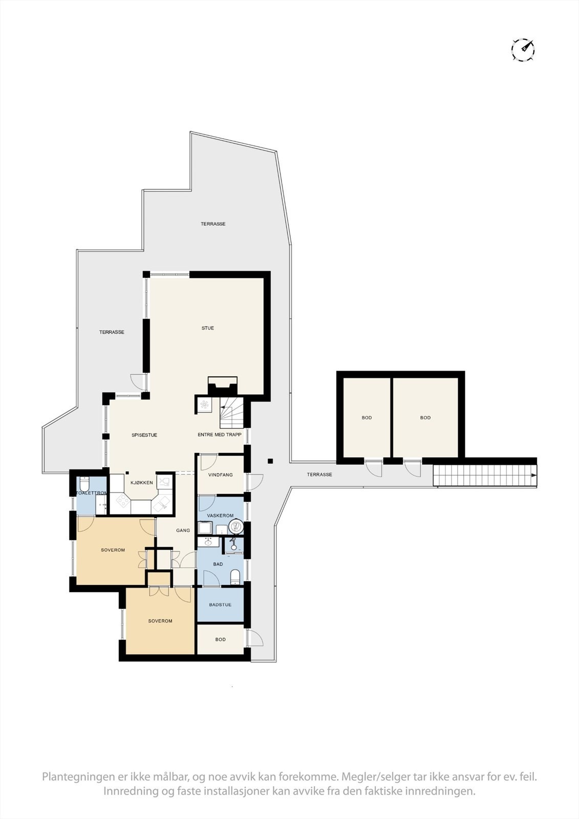 Plantegning 1.etasje. Galleribilde