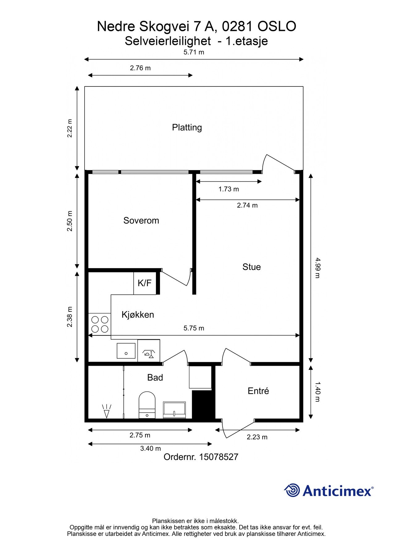Plantegning. Galleribilde