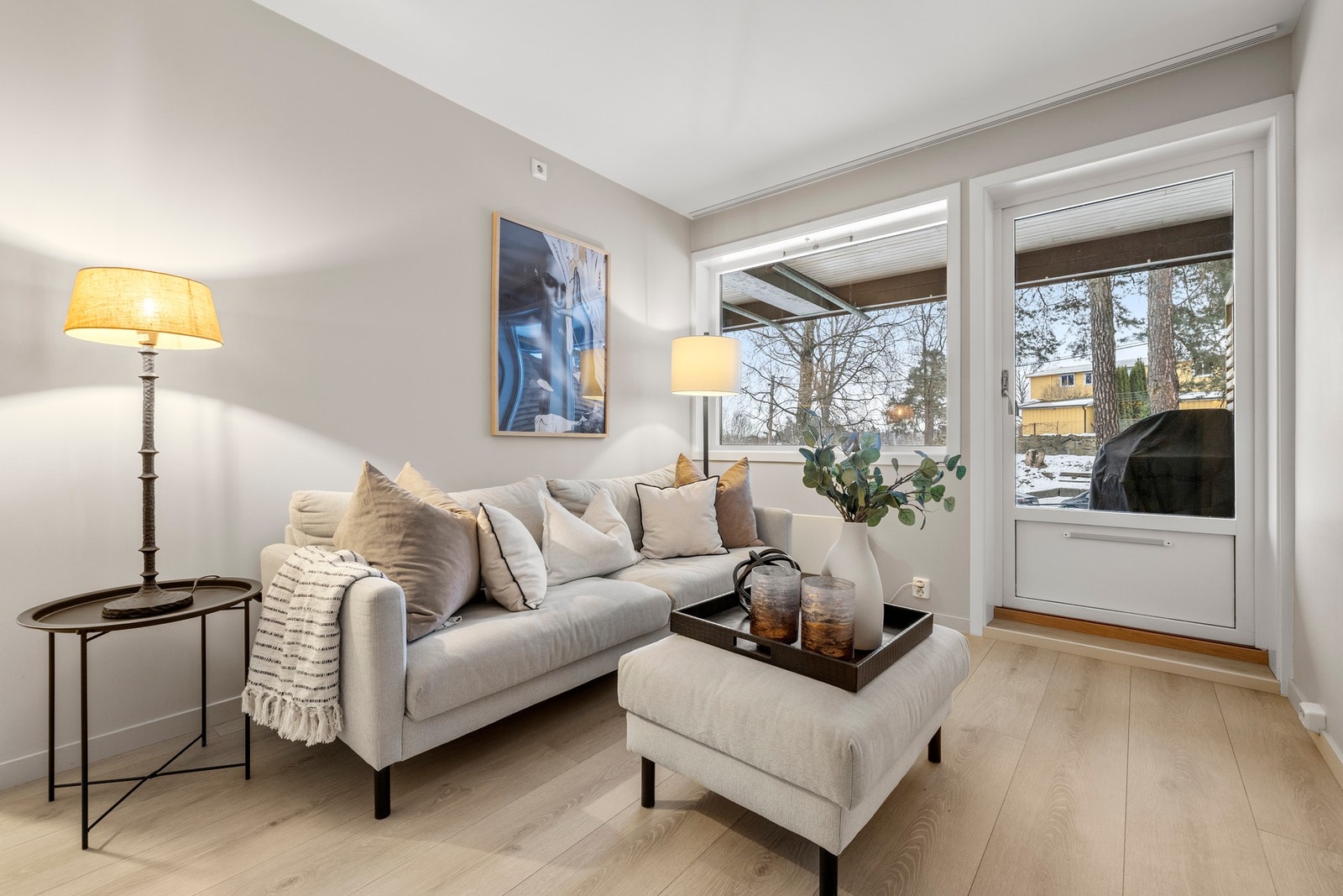 Leiligheten er lys og delikat med moderne standard. Galleribilde