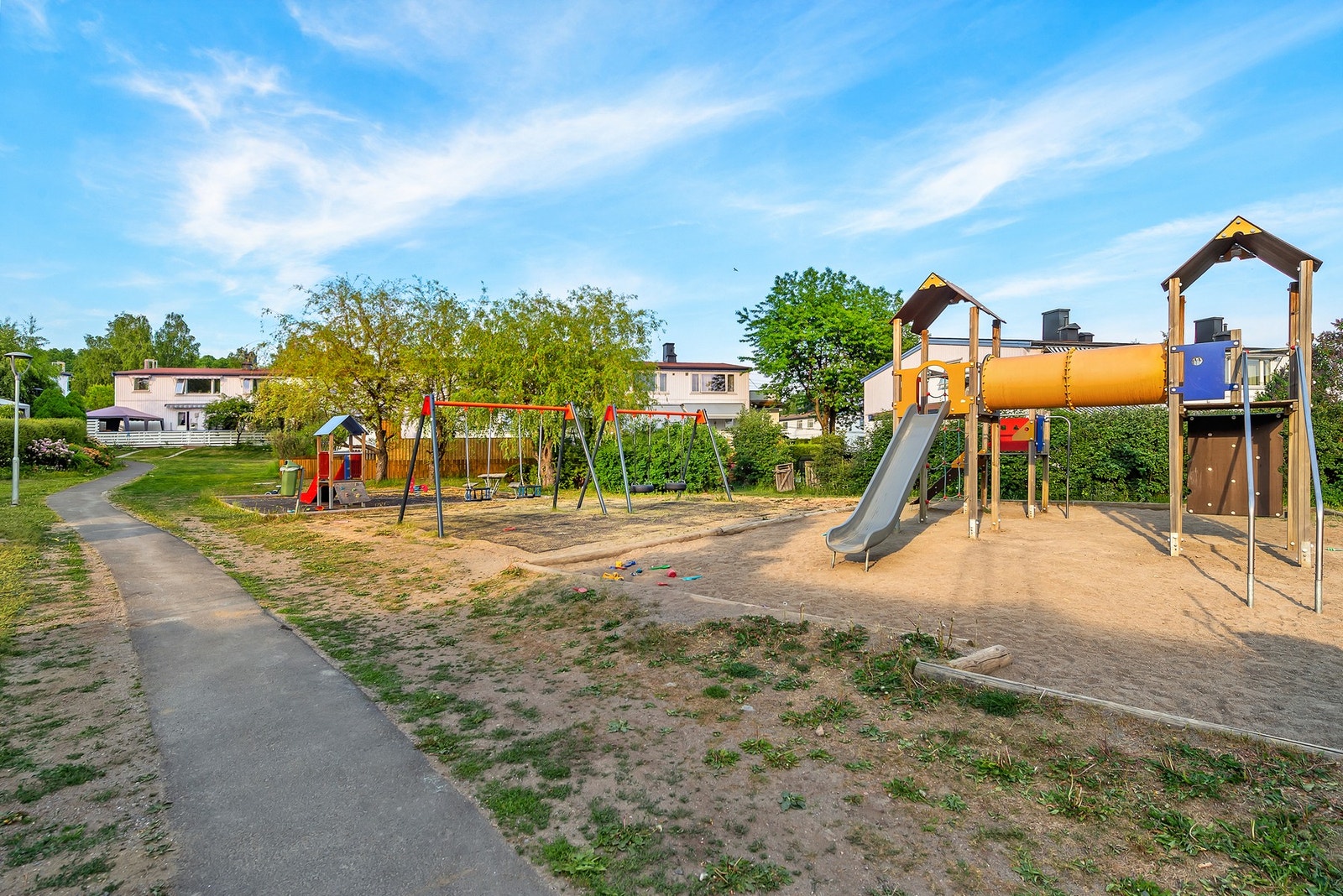 Veitvet Hageby er et meget barnevennlig borettslag med flotte fellesområder Galleribilde