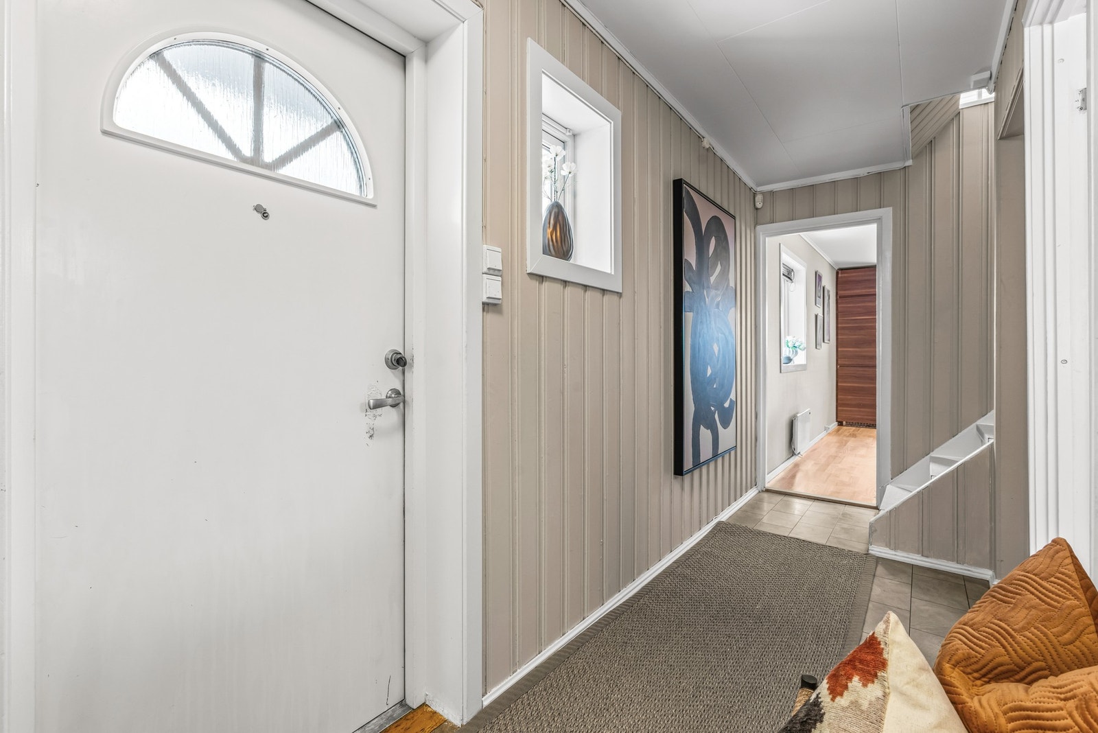 Hele huset har nymalte flater fra 2025 Galleribilde