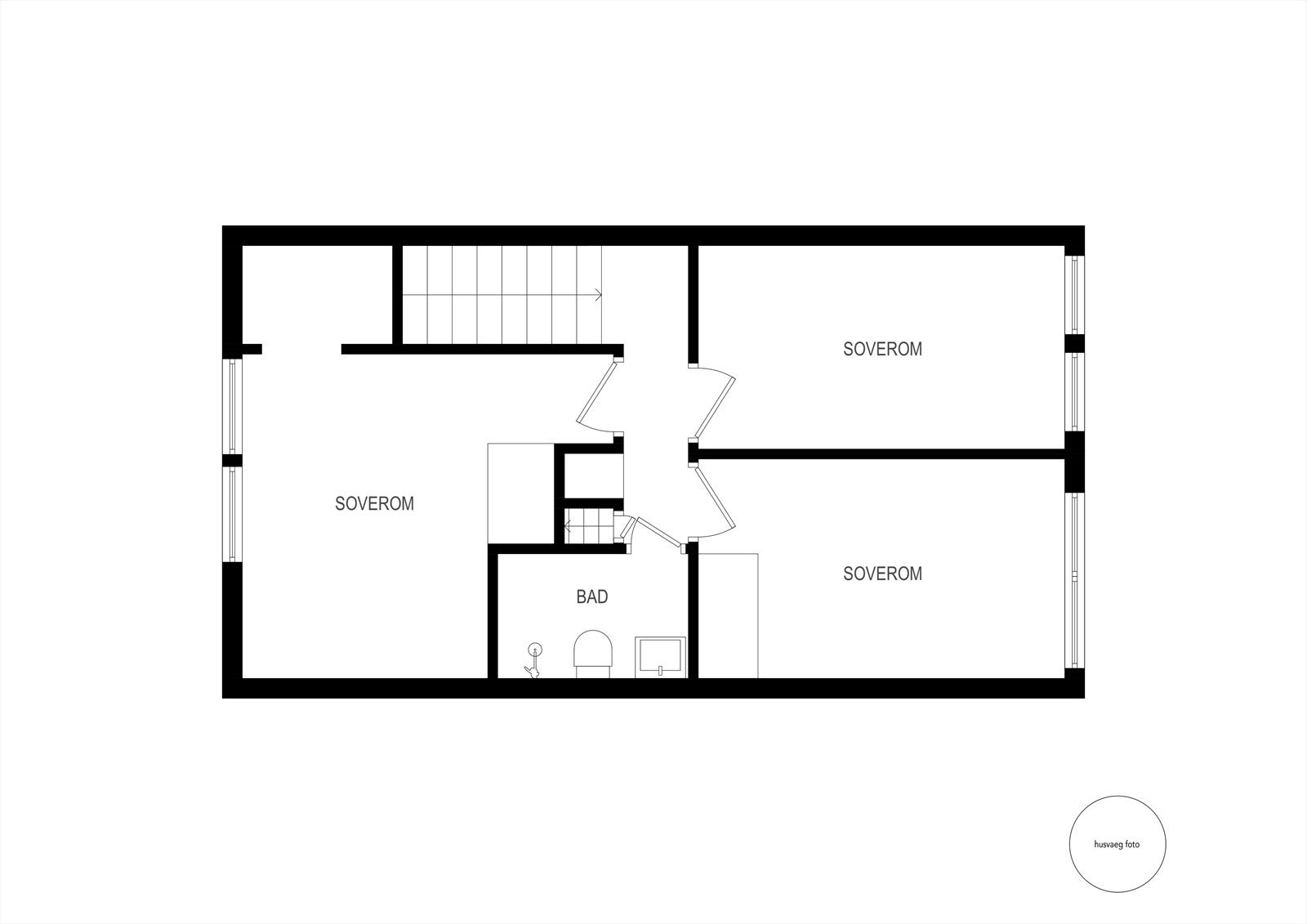 Solsletteveien 11C HF - basic+ etg2 2D Galleribilde