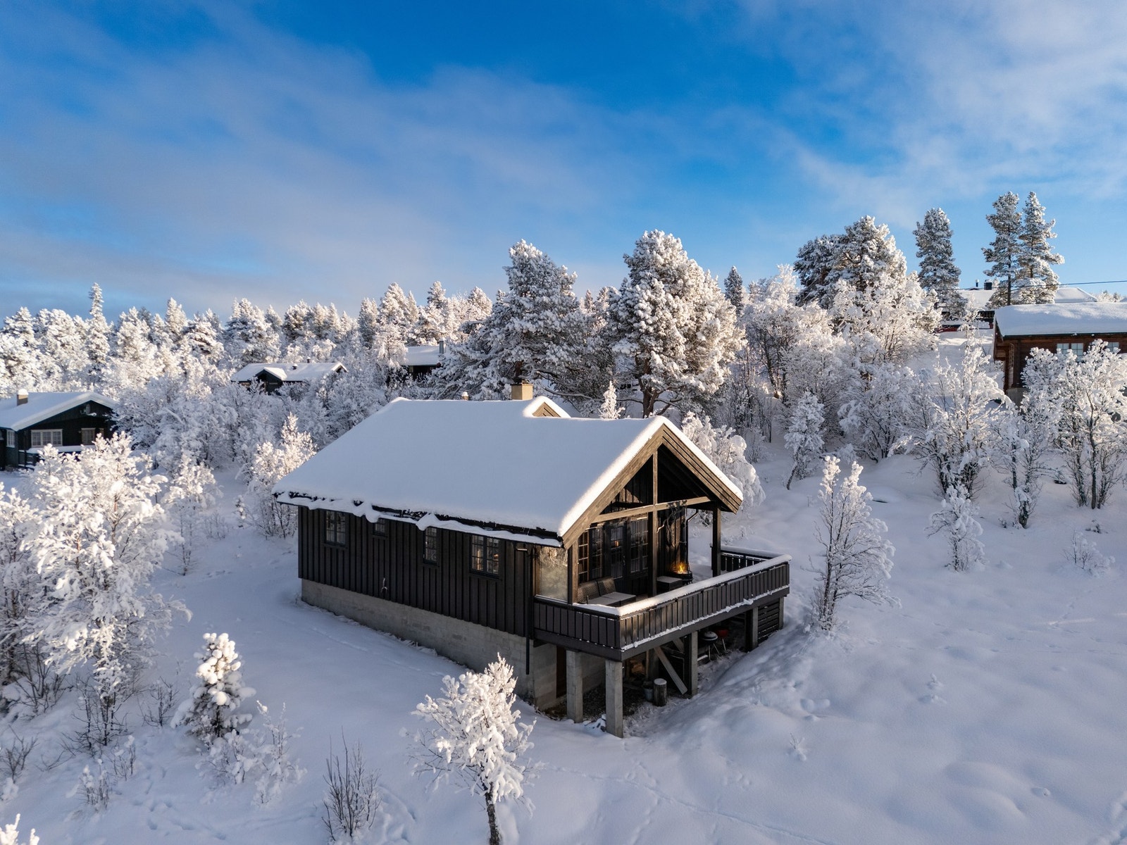 Høyt over hverdagen finner du din egen oase for ro og rekreasjon Galleribilde