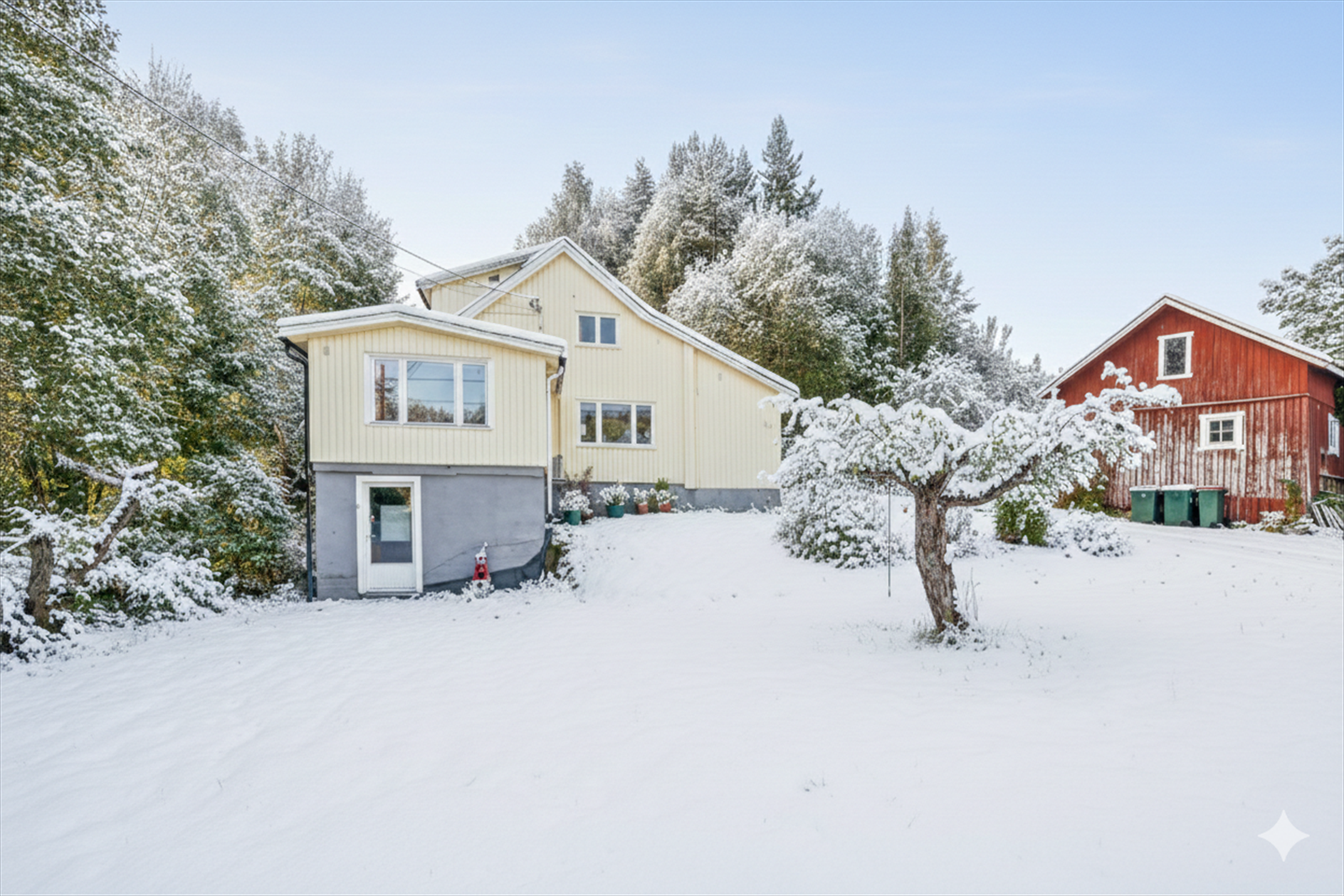 Rolig beliggenhet innerst i blindvei Galleribilde