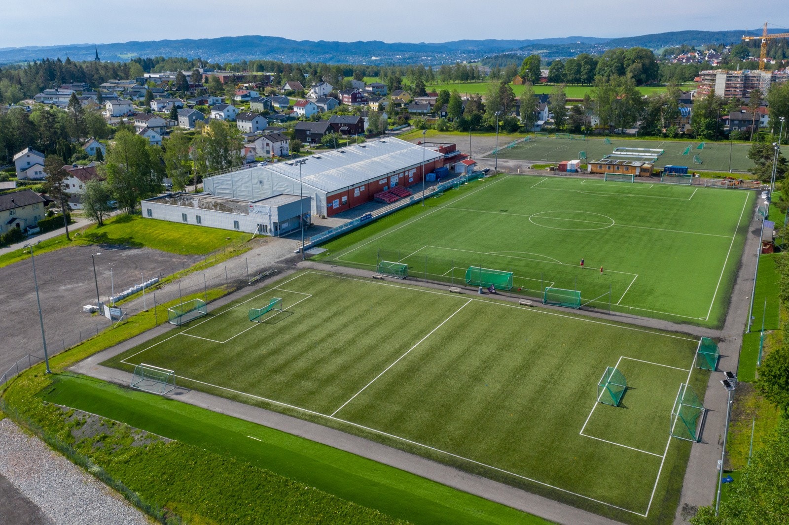 Skedsmo Stadion og ishallen. Galleribilde