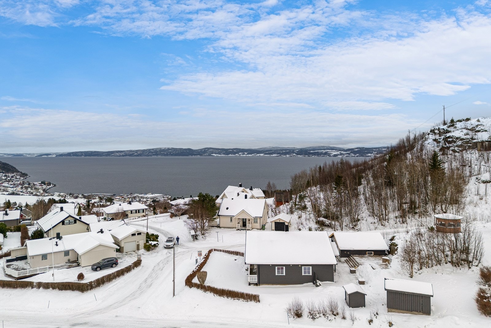 Like bak boligen ligger alpinbakken. Så her får du ski in/out. Galleribilde