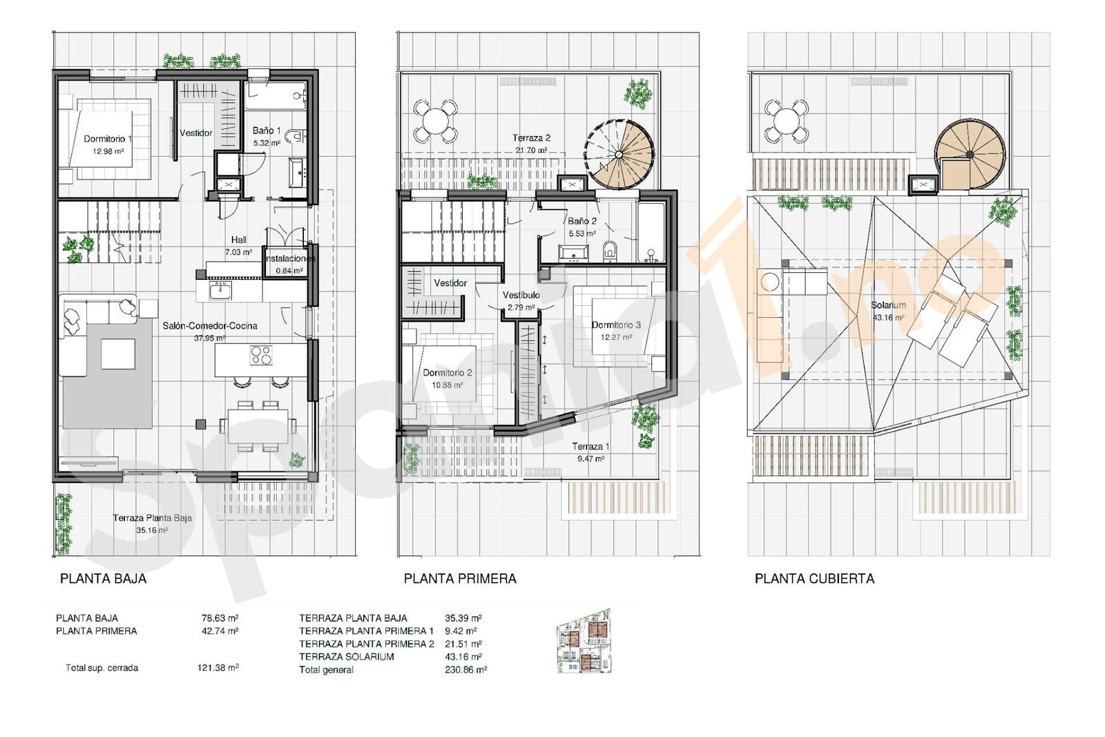 Plantegning av bolig Galleribilde
