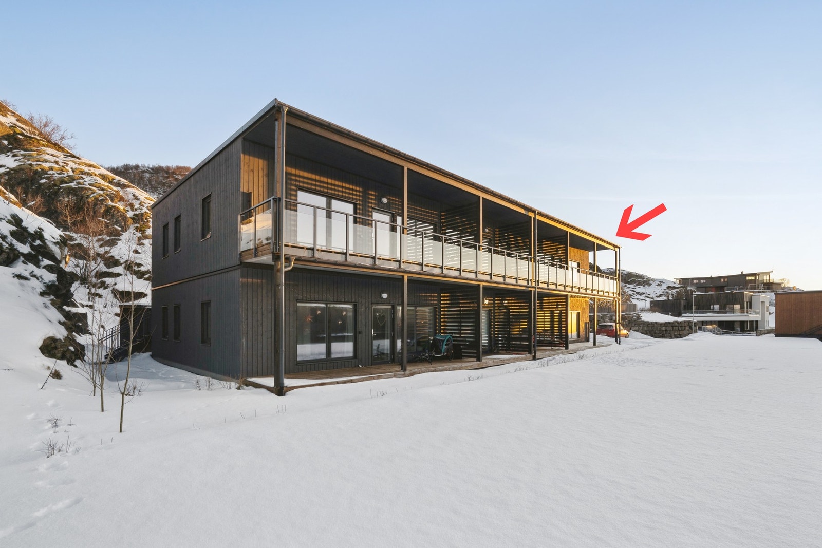 Leiligheten er fra 2022 og har en praktisk planløsning. Galleribilde