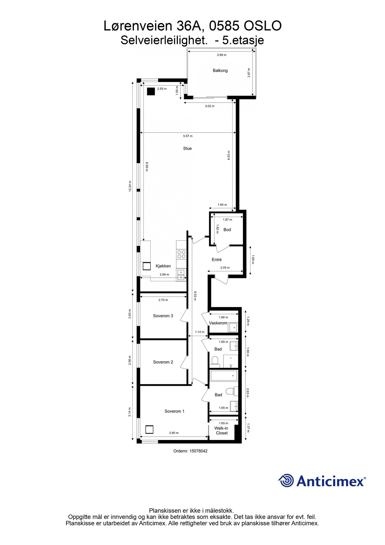 Plantegning. Galleribilde