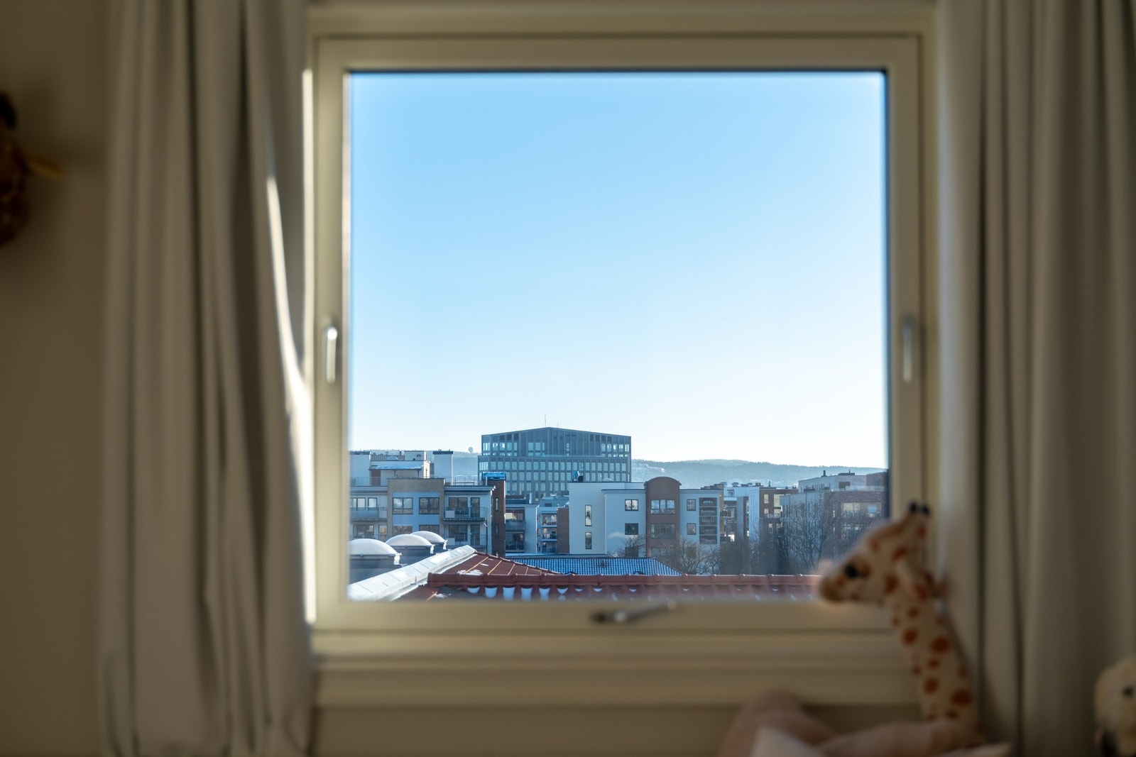 I likhet med resten av boligen våkner du opp til upåklagelig utsikt. Galleribilde