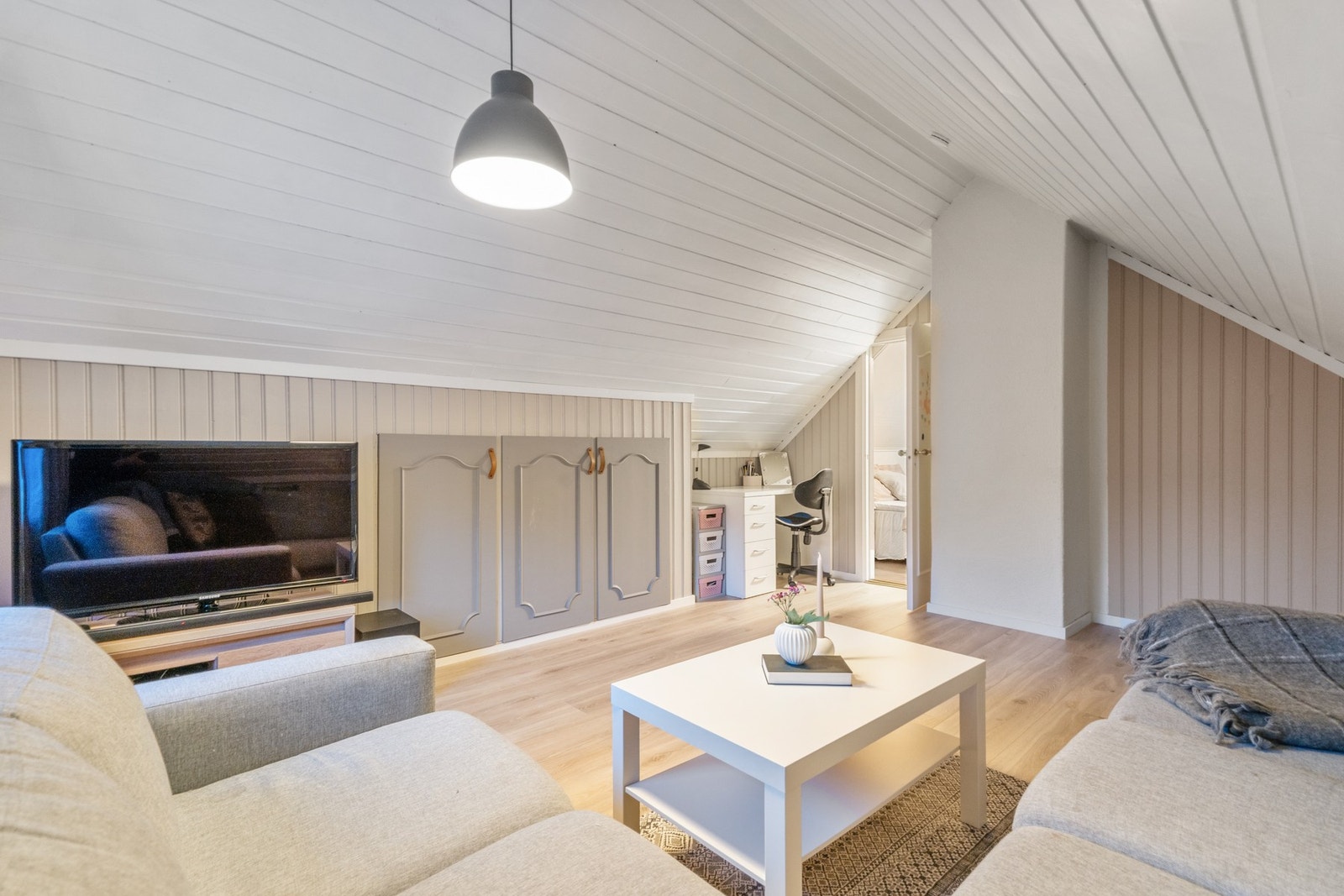 Et fleksibelt areal som kan tilpasses ulike behov og livssituasjoner. Galleribilde