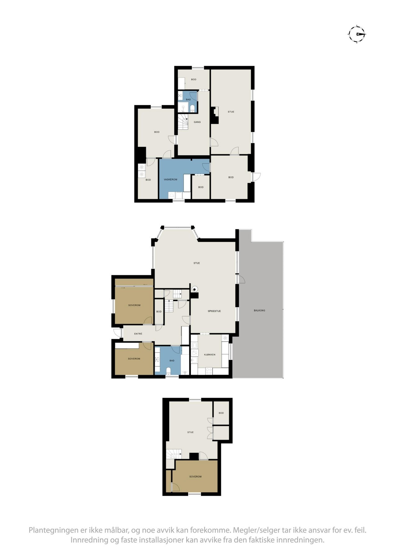 Planskisse - Oversikt. Galleribilde