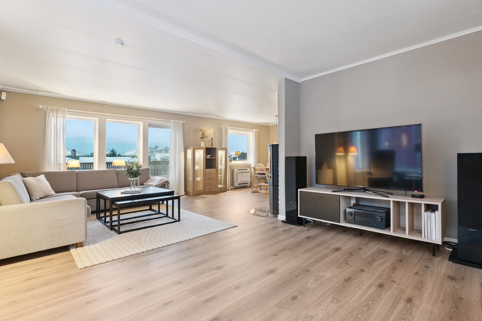 Lyse overflater gjør det enkelt å dekorere. Galleribilde