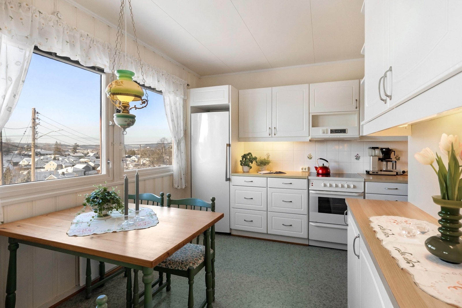 Det er mulig å åpne opp til kjøkken, dersom dette er ønskelig. Galleribilde