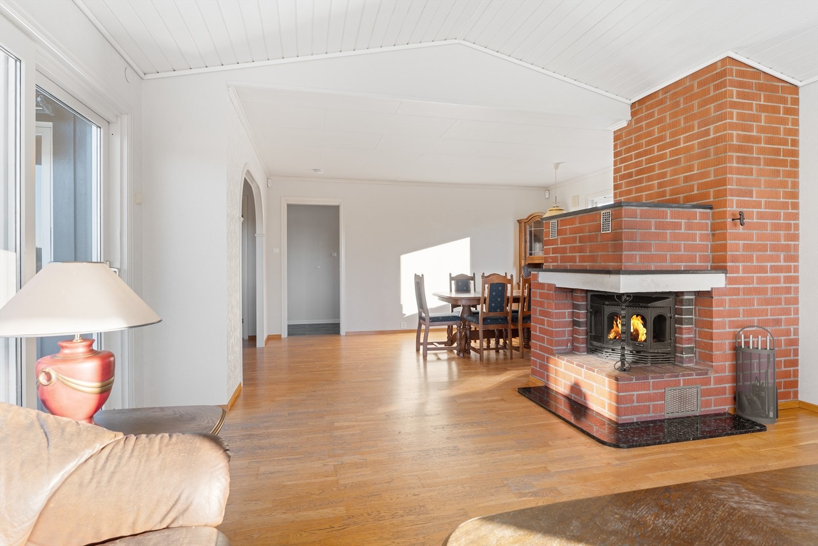 Lyse og lette fargevalg på overflatene Galleribilde