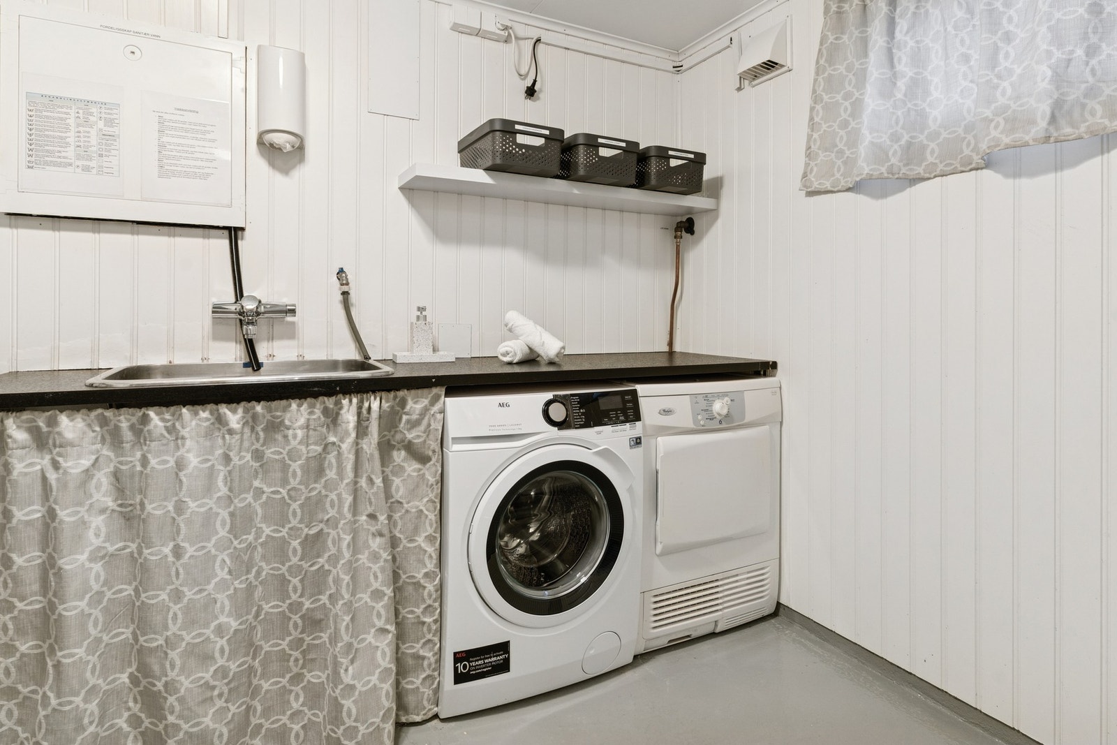 Vaskerom Galleribilde