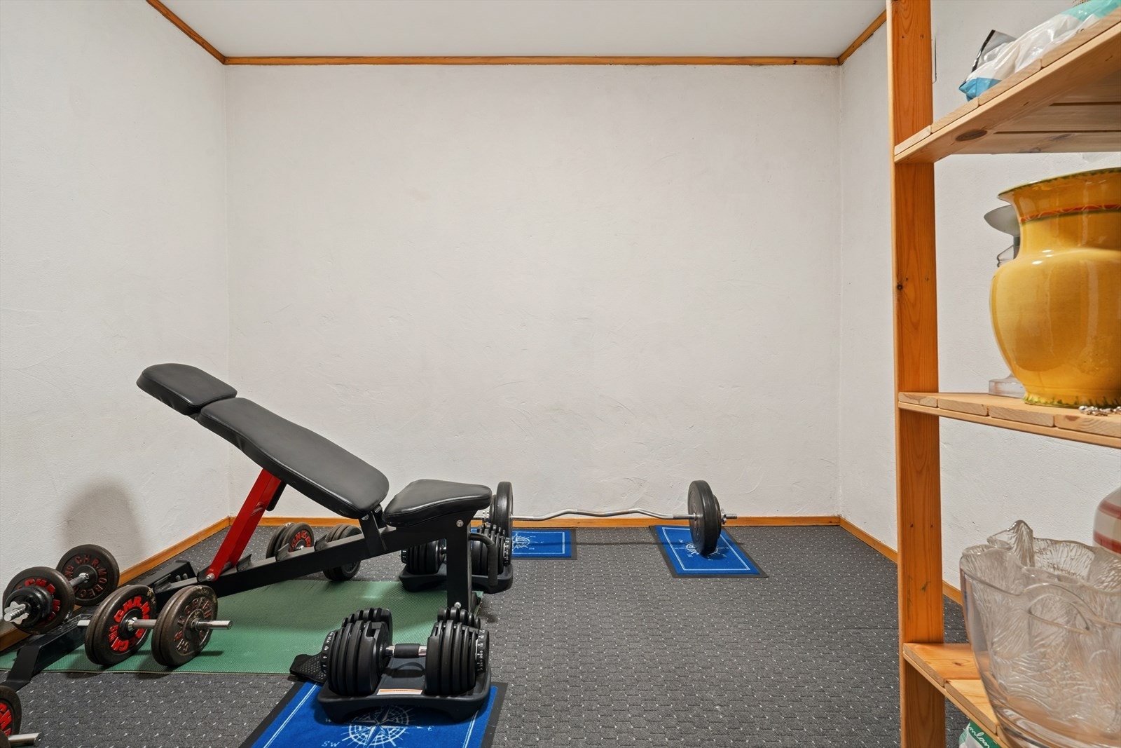 Rom benyttet som treningsrom Galleribilde