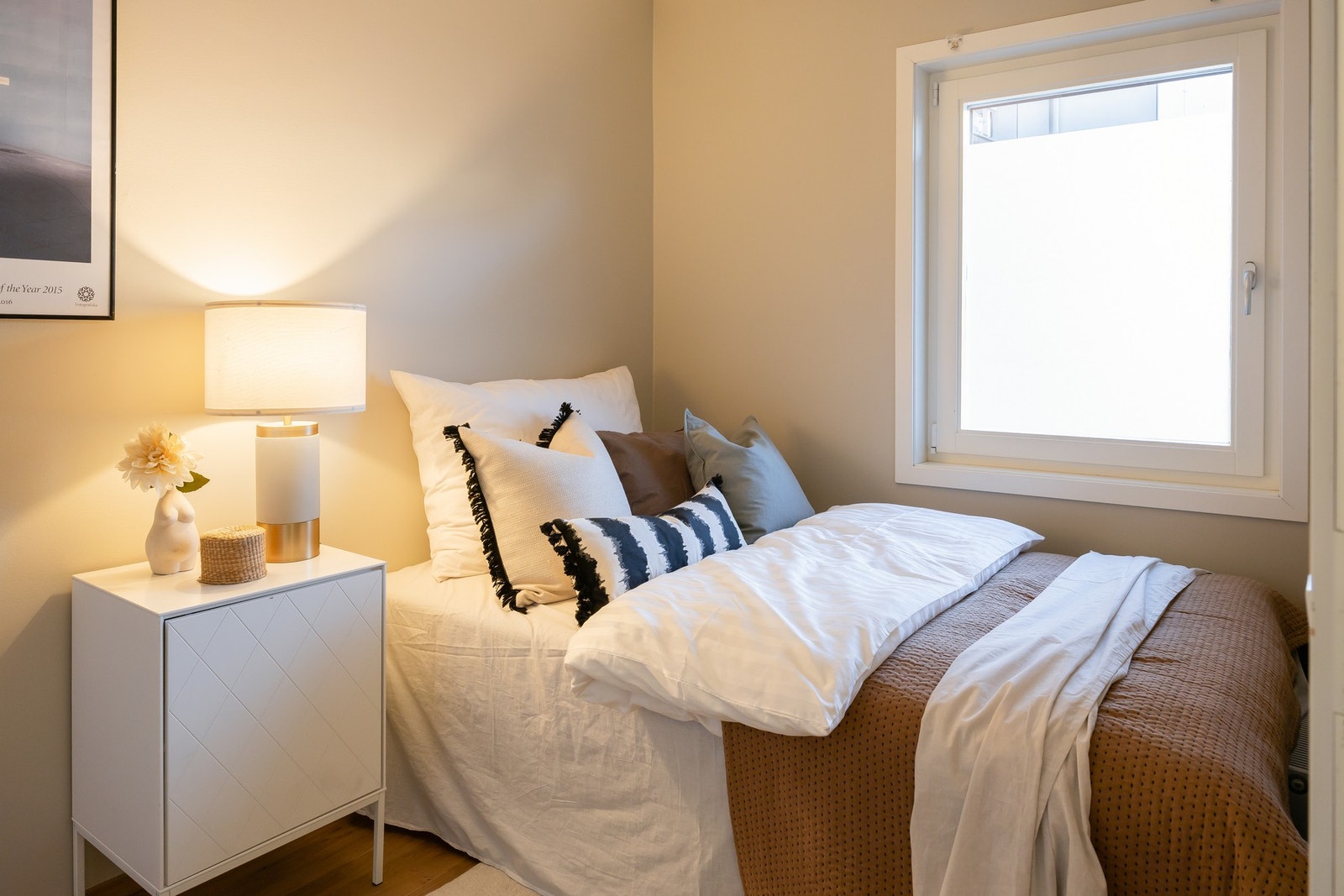 Soverom 2 måler ca. 7,5 kvm. Galleribilde