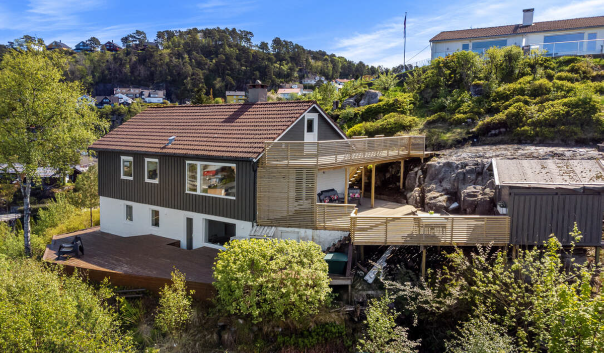 hele boligen fra luft Galleribilde