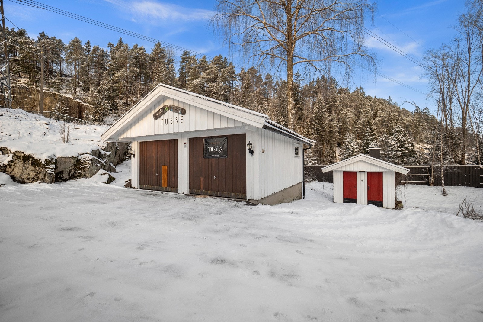 Boden er på ca. 9 kvm og har to bodrom. Galleribilde