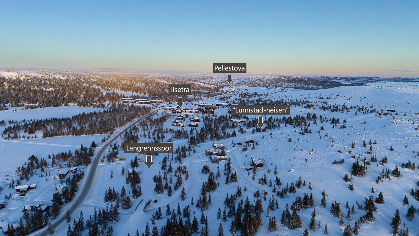 Ilsæterurda ligger attraktivt plassert midt mellom Ilsetra hotell og Gaiastova på Hafjelltoppen. Galleribilde