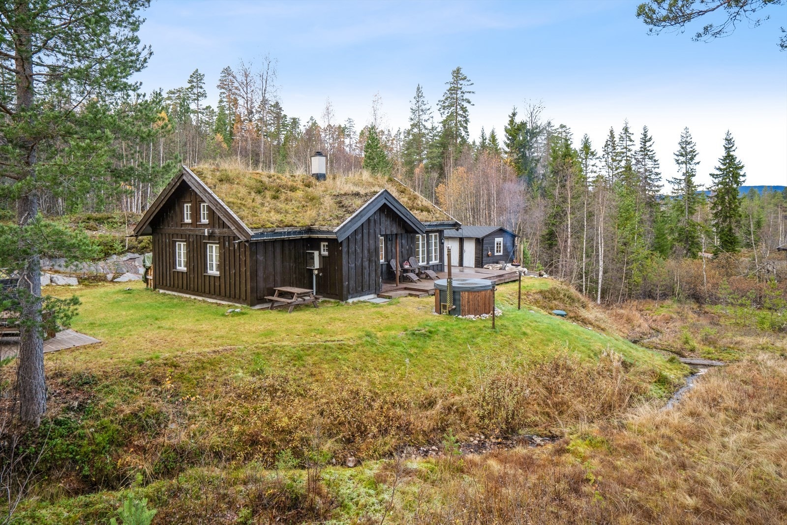 Velkommen til Ådalsvegen 41 - En velholdt fritidsbolig med god planløsning! Foto: Lauris Arins / EFKT Galleribilde