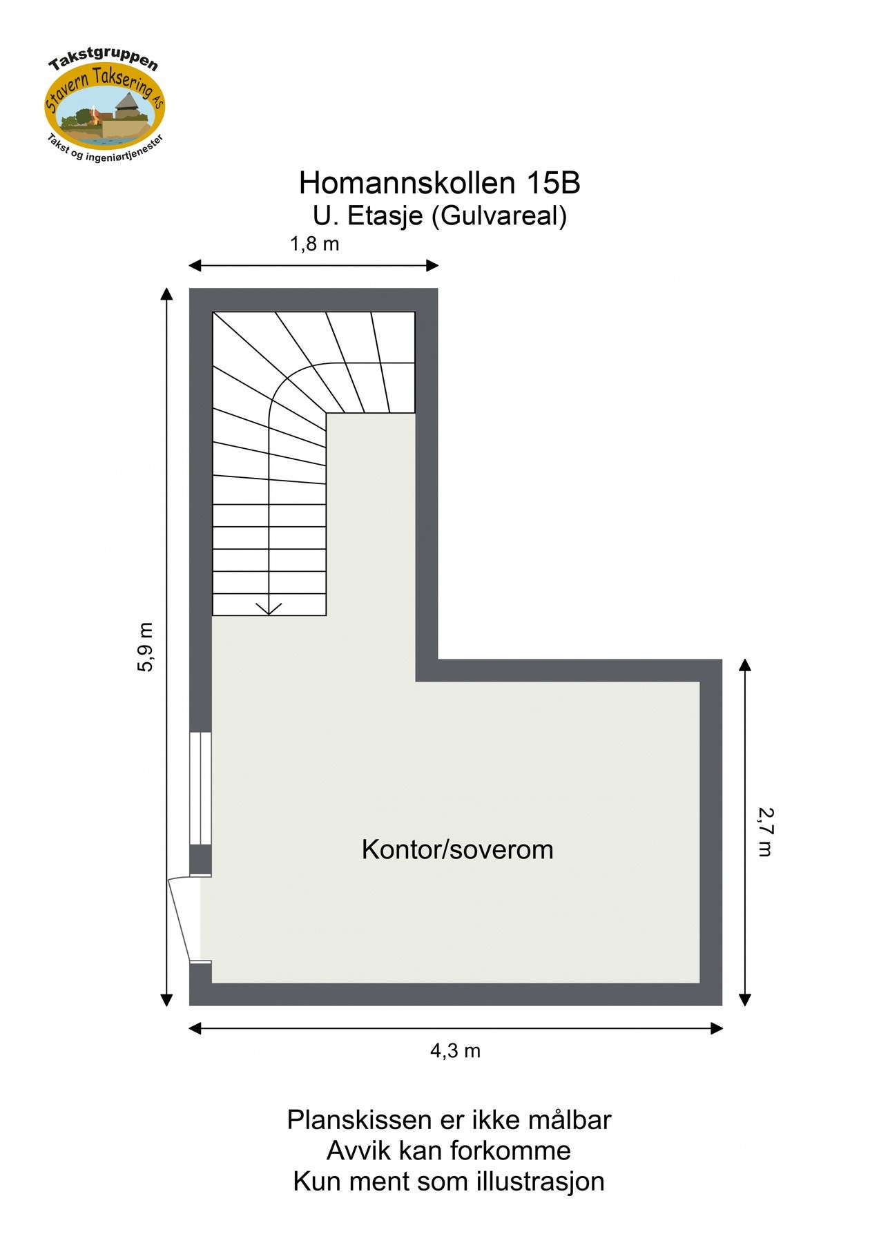 Plantegning. Galleribilde