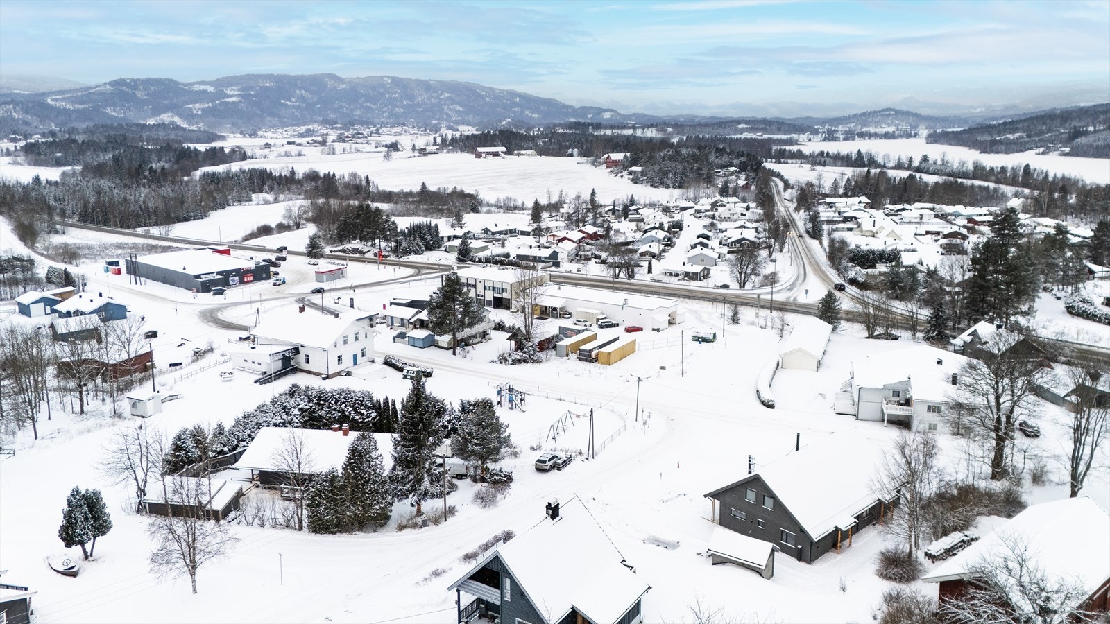 Dronefoto Galleribilde