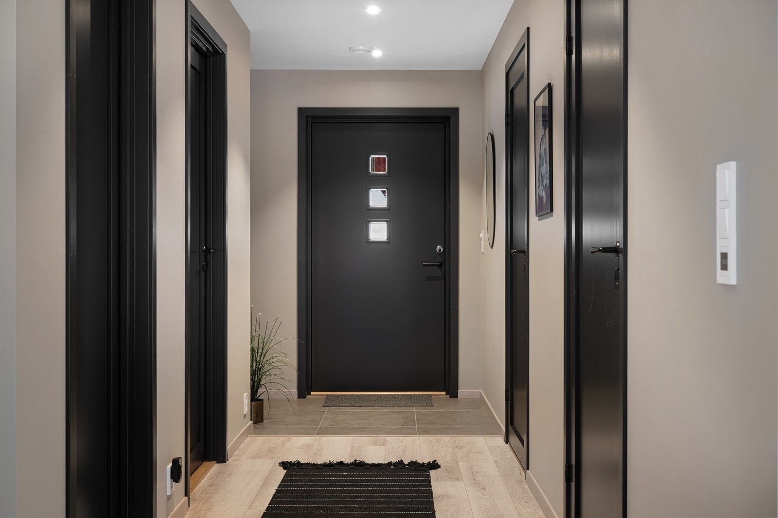 Inngangspartiet ønsker deg velkommen Galleribilde