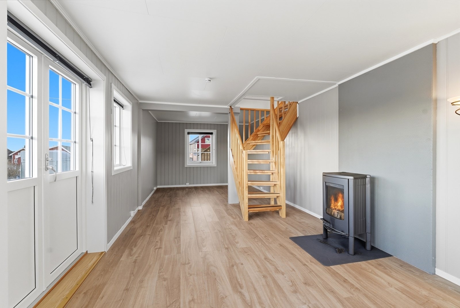 Det er også etablert varmepumpe for oppvarming. Galleribilde