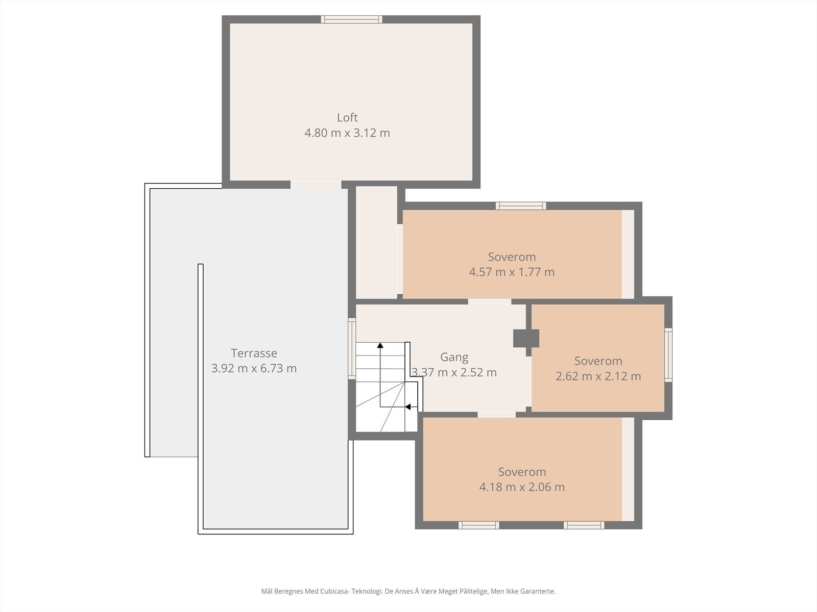 Plantegning 2.etg Galleribilde