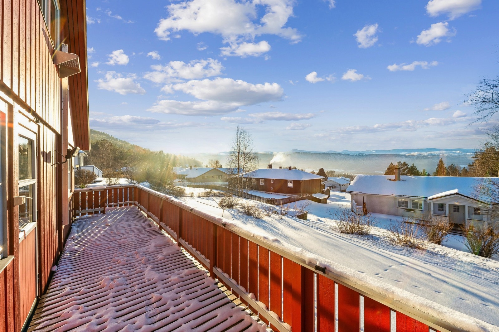 Fantastiske utsikts- og solforhold. Galleribilde