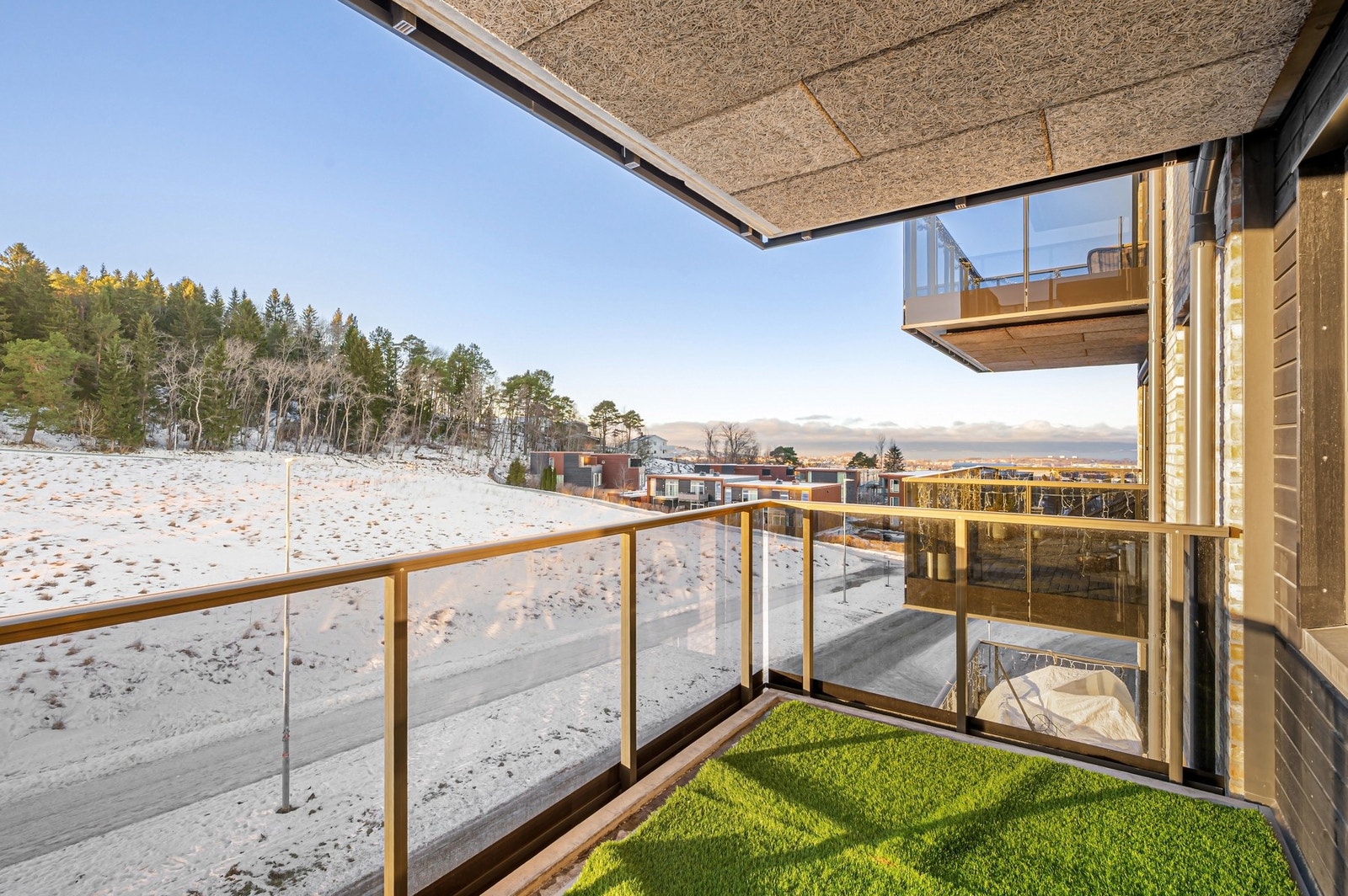 Det er god plass til å innrede med sittegruppe. Galleribilde