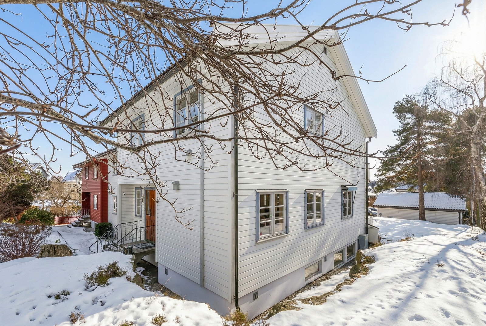 Fasade nord og vest. Galleribilde