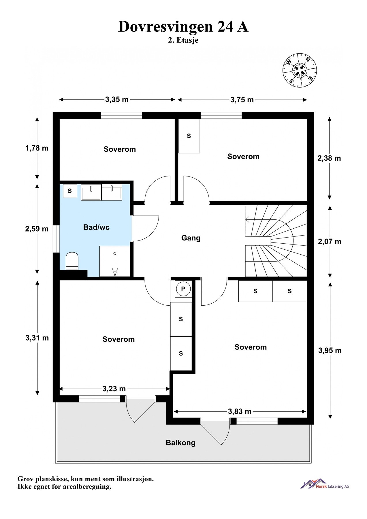 2. etasje Galleribilde