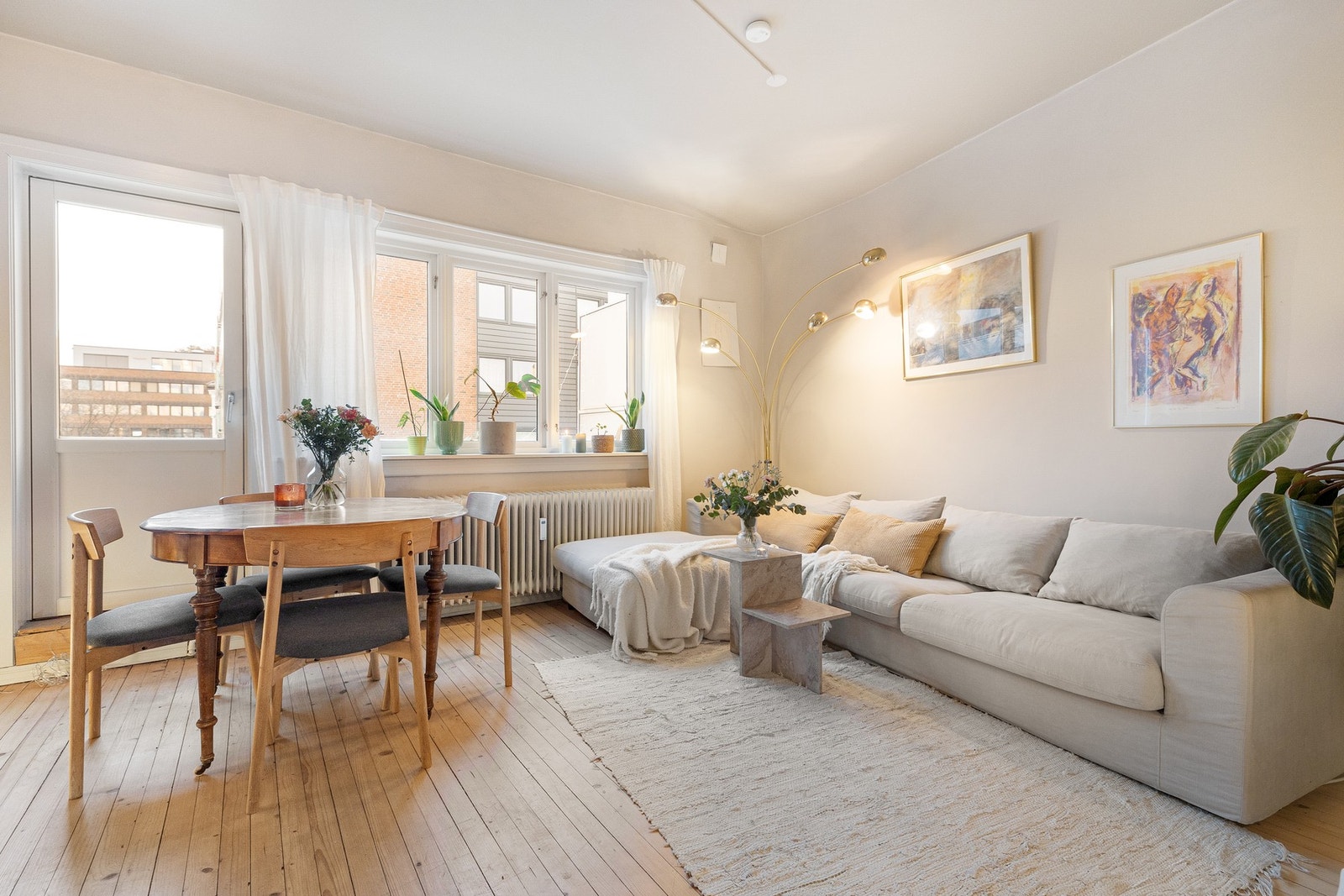 Boligen byr på en lun og svært stemningsfull atmosfære. Galleribilde