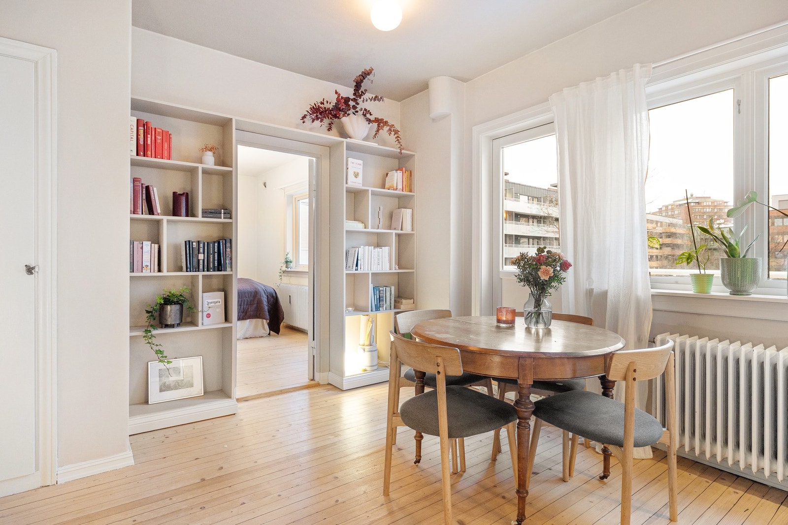 Her får du en planløsning som gir både fleksibilitet og god bokvalitet. Galleribilde