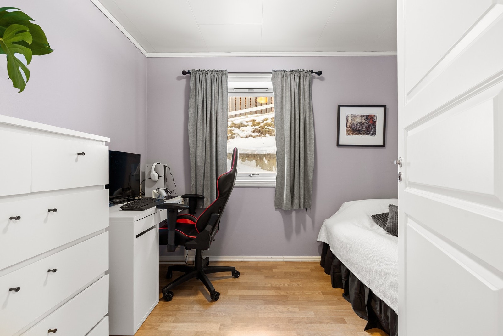 Soverom på 6,6 kvm. Galleribilde