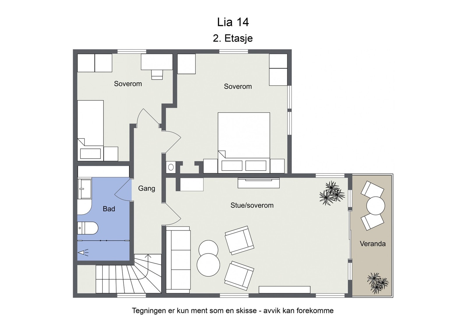 Andre etasje. Galleribilde