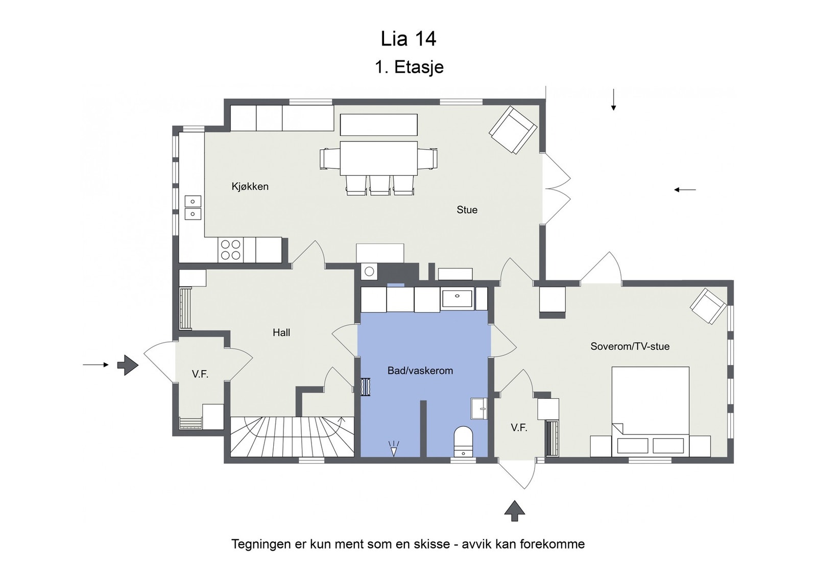 Første etasje. Galleribilde